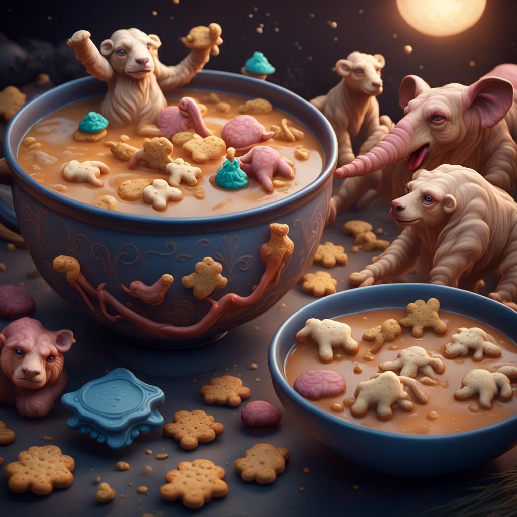 Fantastical Animal Crackers Concept Art