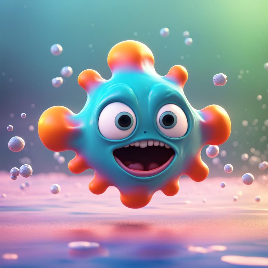 a happy little amoeba