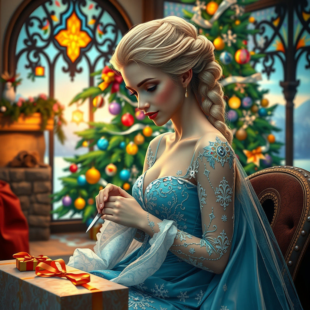 Christmas with Elsa 05