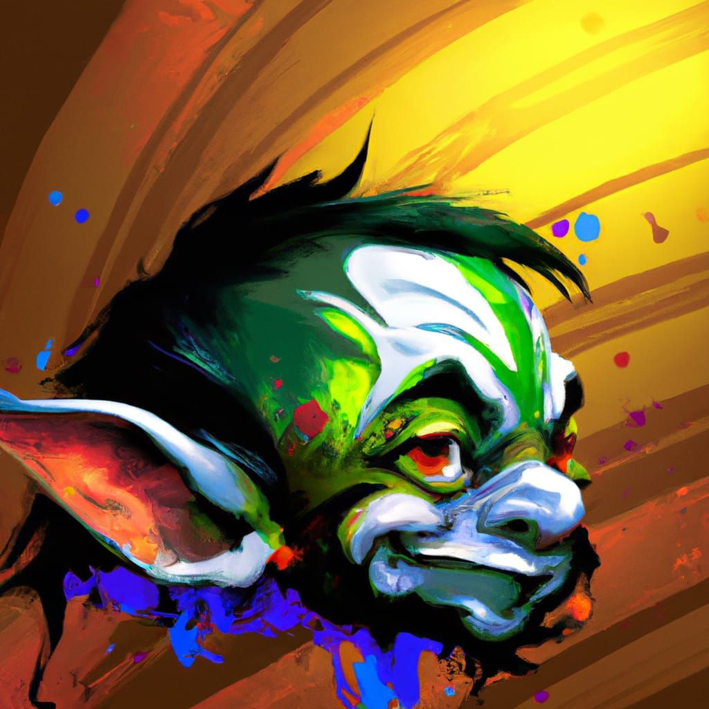 Hyperrealistic Cute Goblin Concept Art