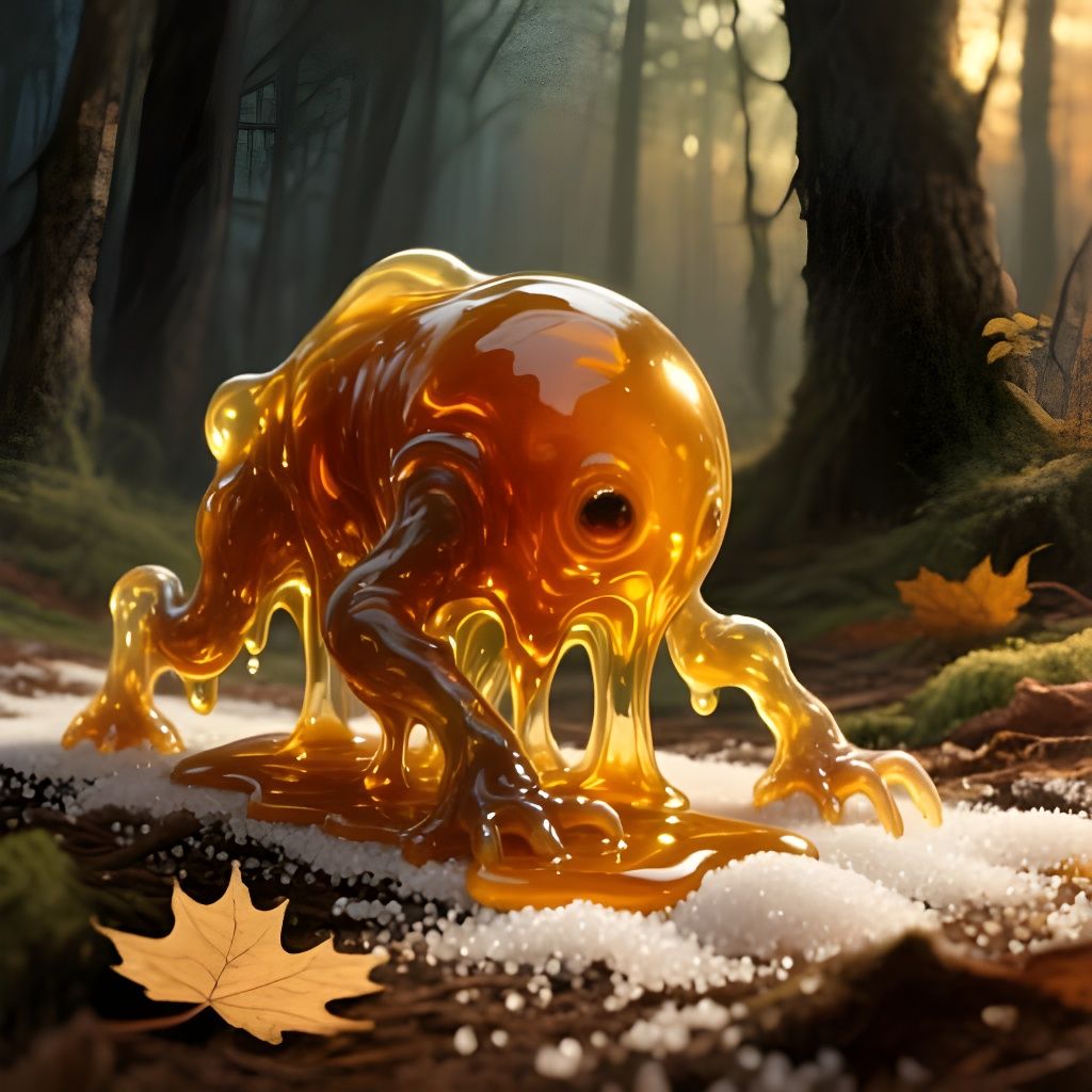 Maple Syrup Creature Lumbers Forward