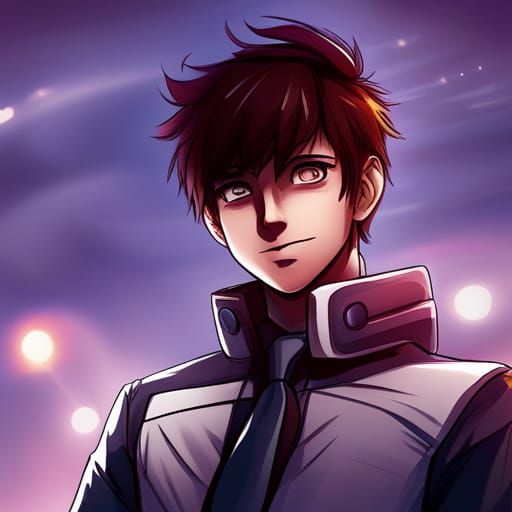 Michael Afton in Anime Style