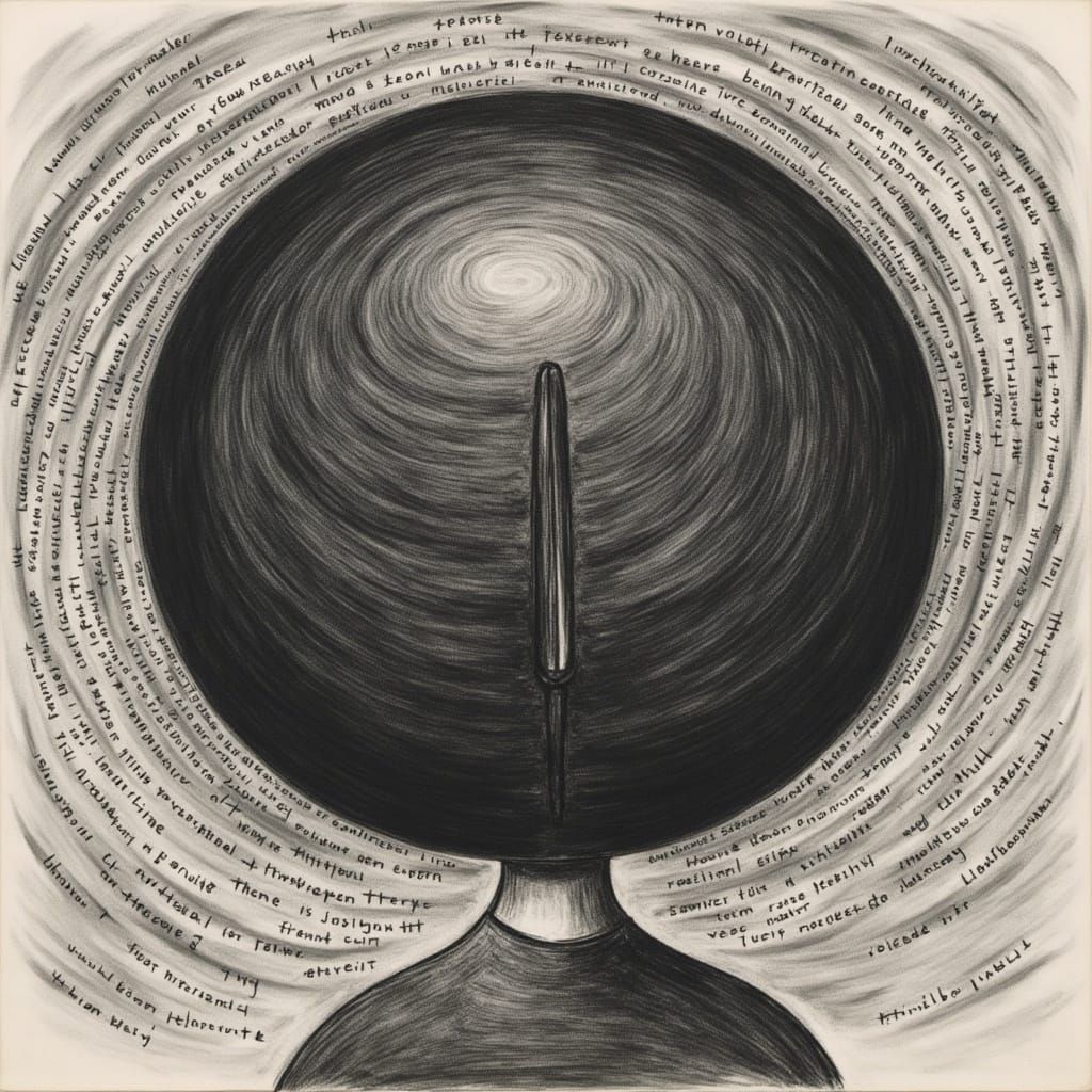 Charcoal Art Failure with Flux Effects