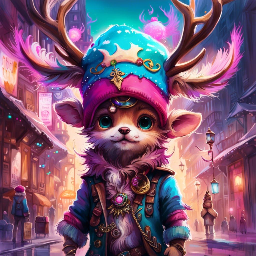 cotton candy Tony Tony Chopper