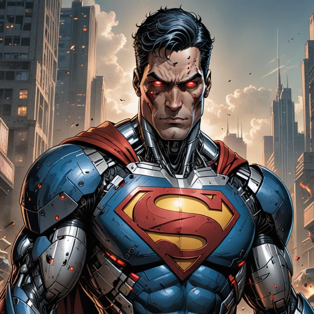 DC Comics Cyborg Superman