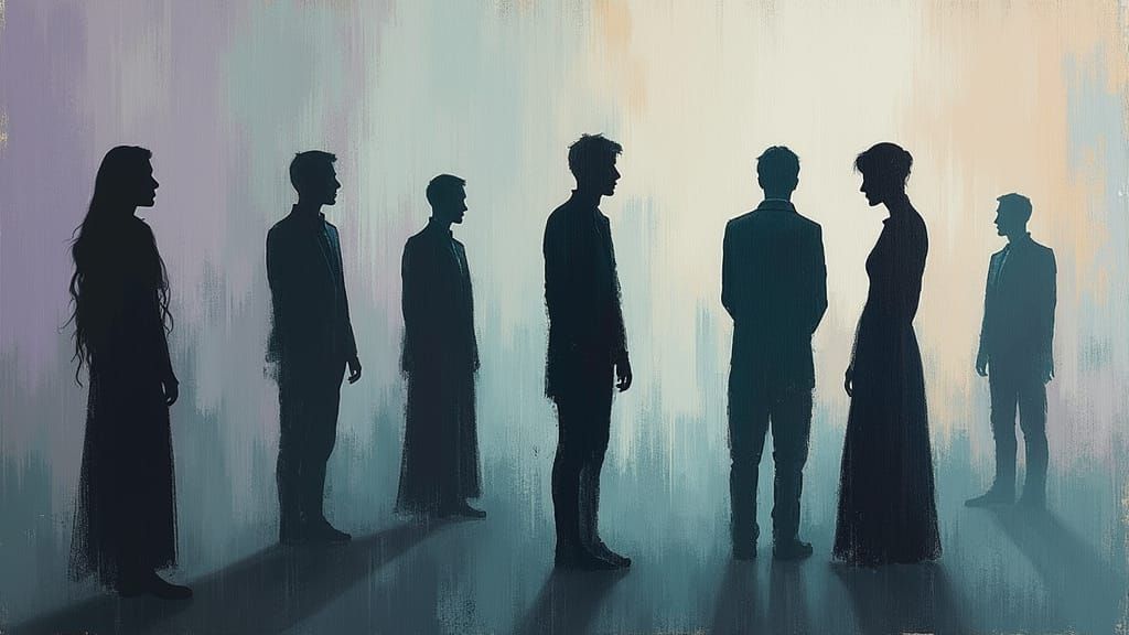 Abstract Figures Find Meaning in Minimalist Style