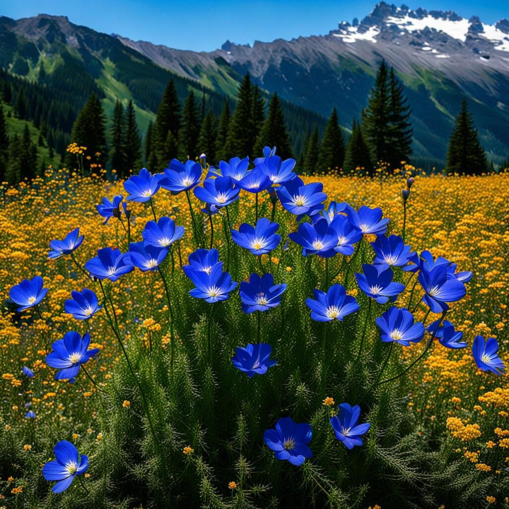 Terrifying Flower: A Study in Contrasts