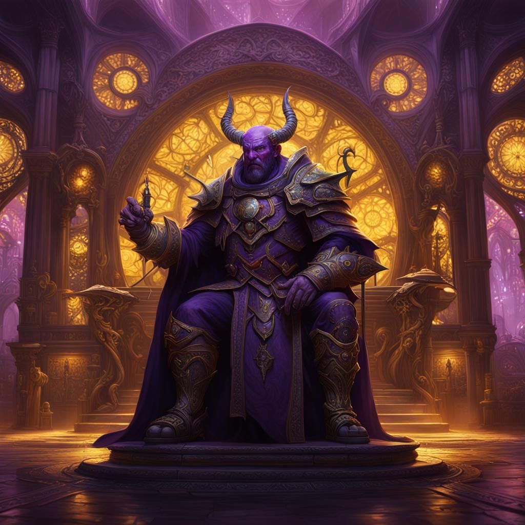 Gods and Demons Clash in Epic Fantasy Art