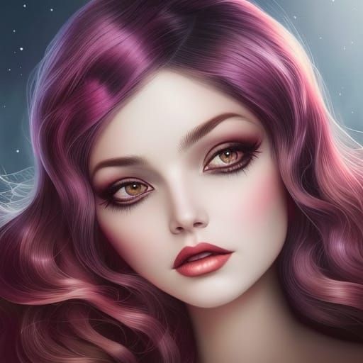 Elegant Portrait of a Woman in Classic Style