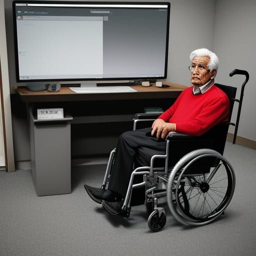 Handsome Man Plays with Disposable Diaper on Couch