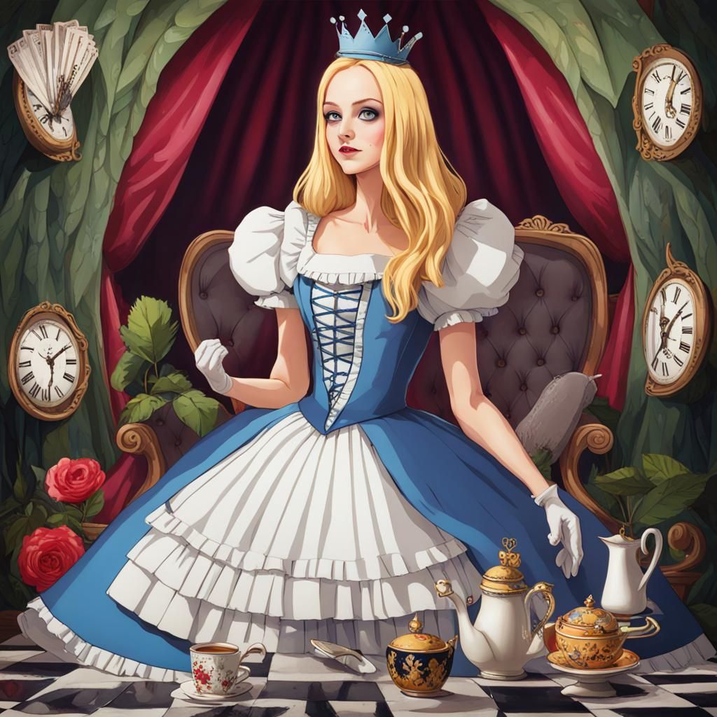 AI Queen Alice of Wonderland