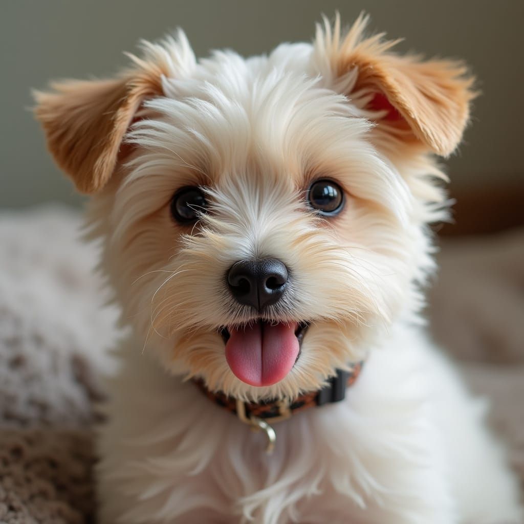 Adorable Dog Generated from Simple Prompt