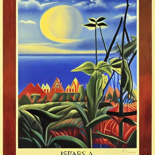 Vampire Blockbuster Poster in Naive Art Style