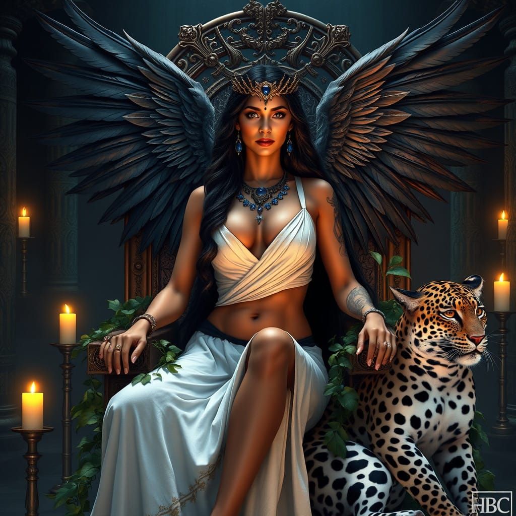 Ishtar, Majestic Queen of Heaven and Earth, in Mesopotamian....