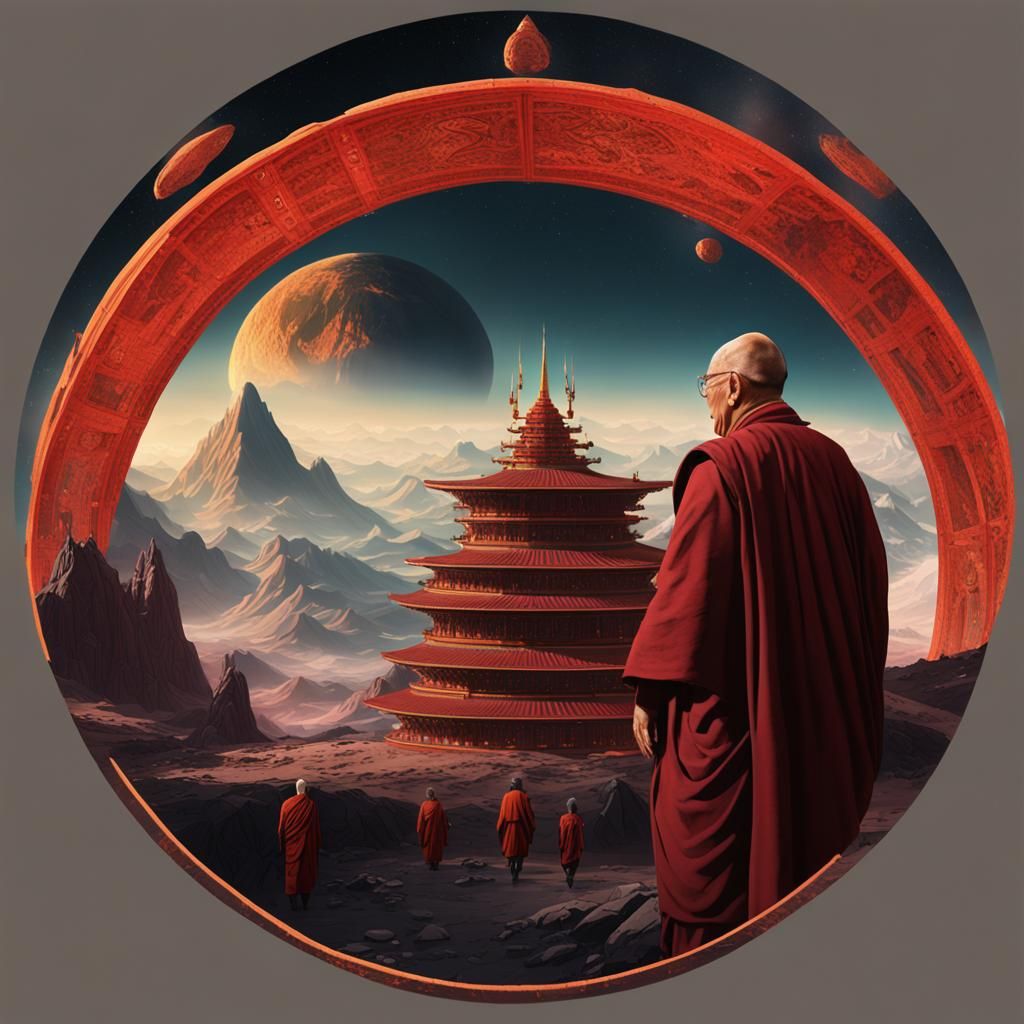 The Dalai Lama goes interstellar