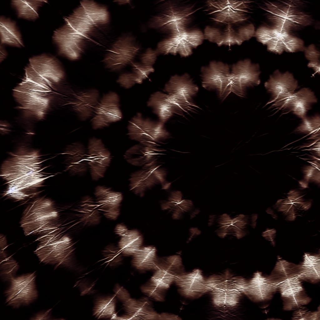 Through a Tie-Dyed Tubetunnel Deeply