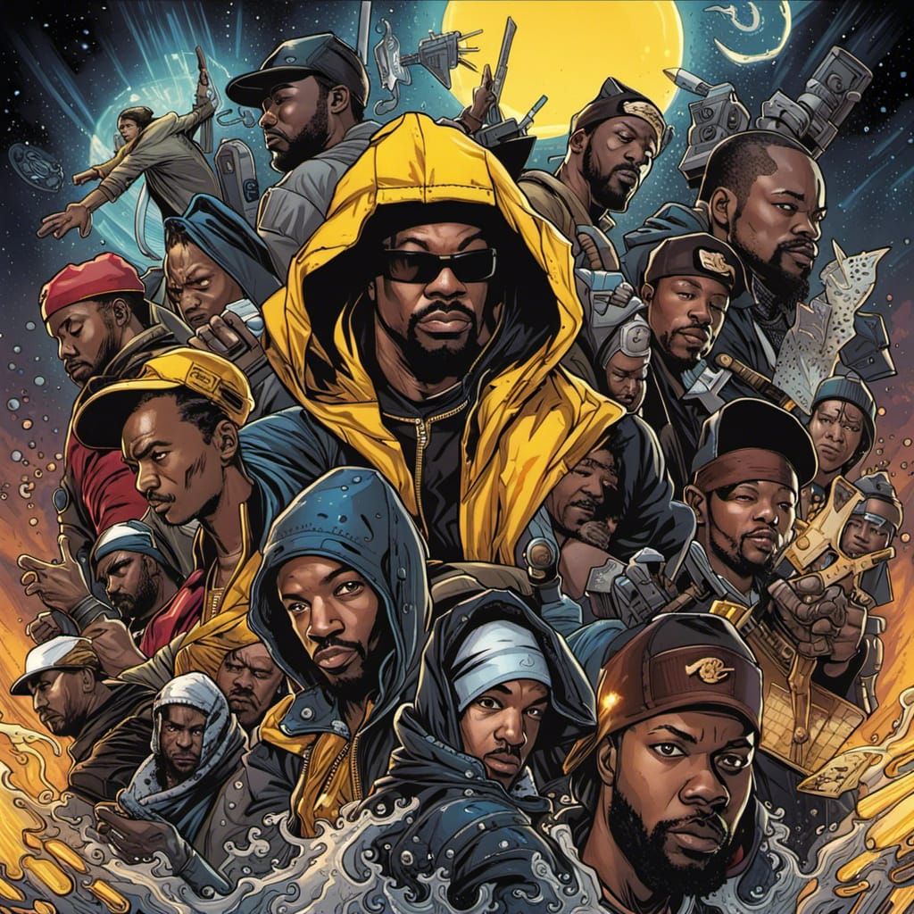 Wu Tang Forever: Comic Book Art
