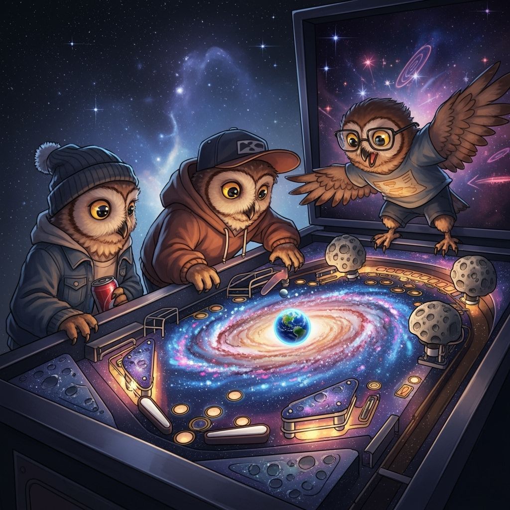 Owls Play Pinball in the Milky Way Galaxy