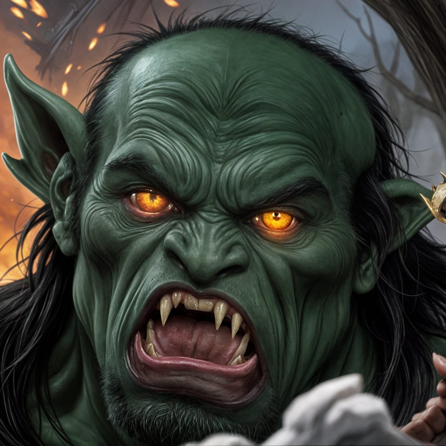 Fierce Dark Fantasy Warrior Revealed in a Grimy Medieval Set...