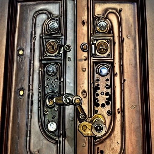 Steampunk Locksmith at Iron Door Engine