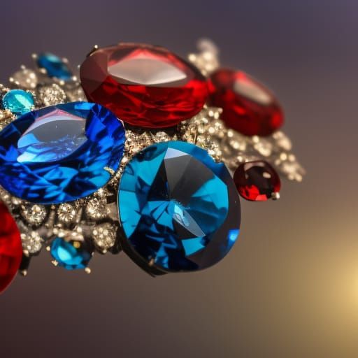 Glistening Jewels in Divine Sunshine: 8K Resolution