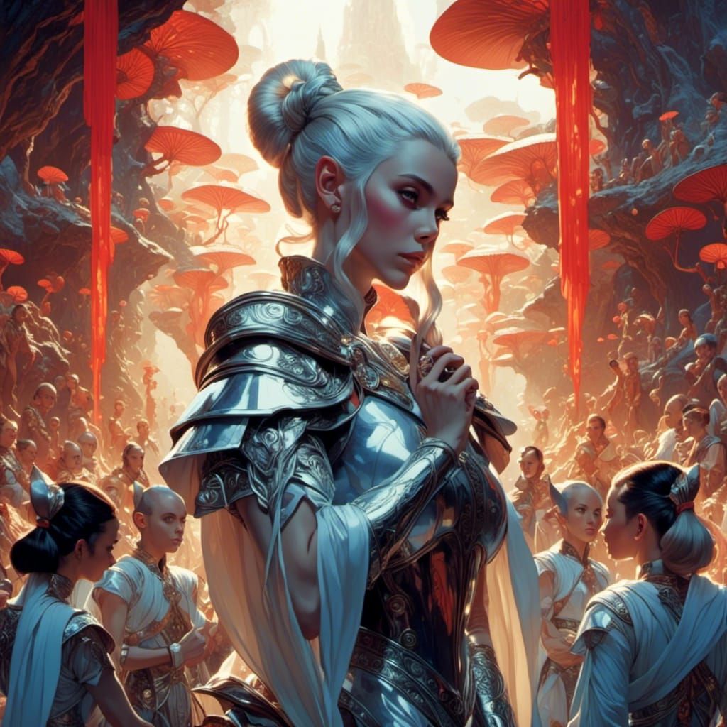 Elf Image Generated by AI