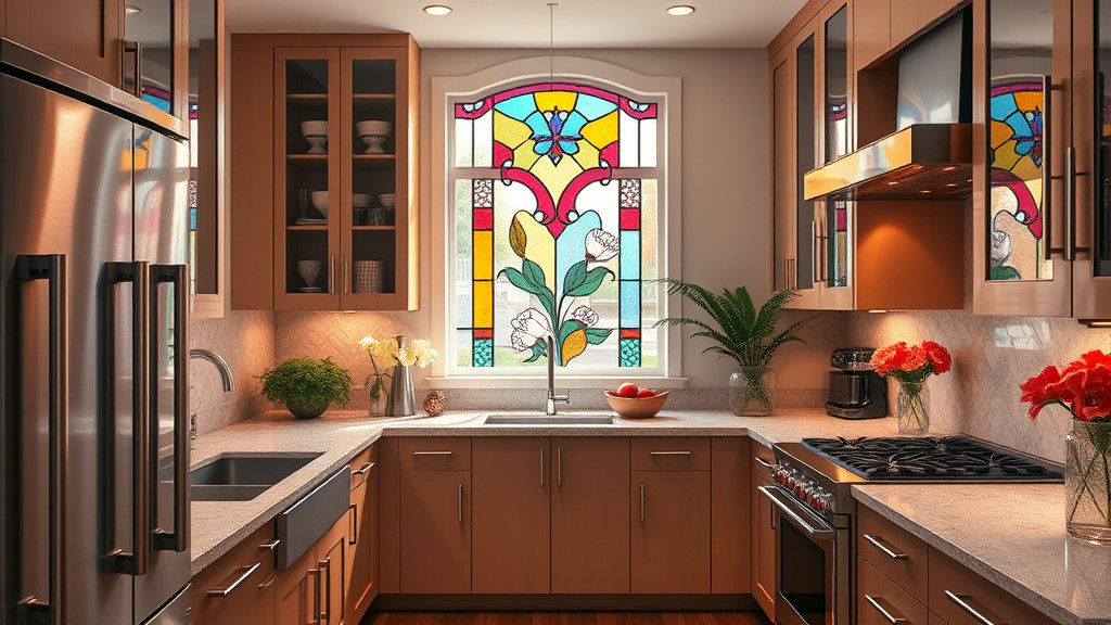 Lavish Modern American Kitchen Design in Photorealistic Styl...