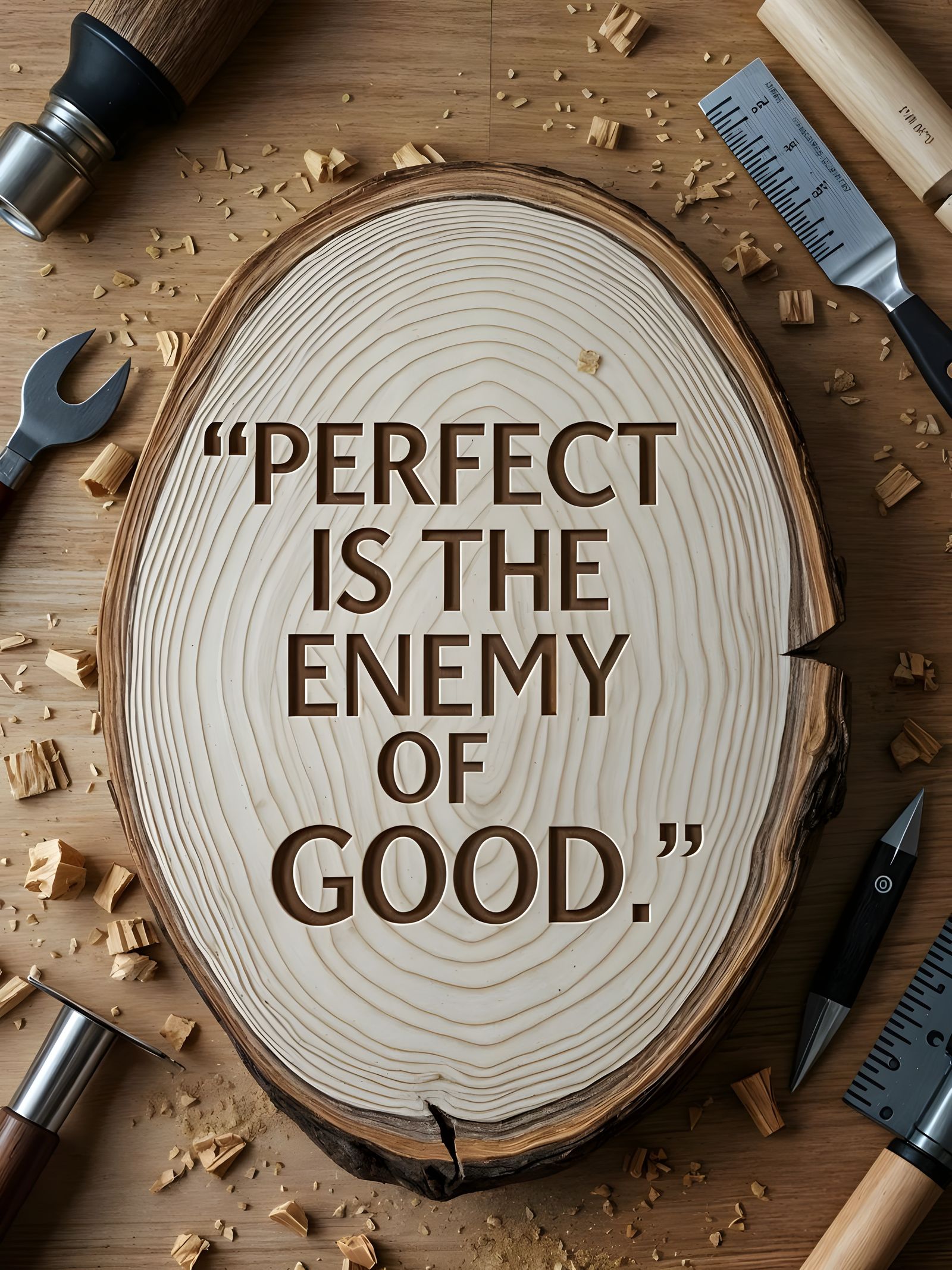 Wooden Wisdom in the Making