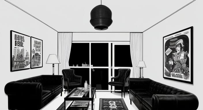 Risqué Women in Vintage Underground Comic Style