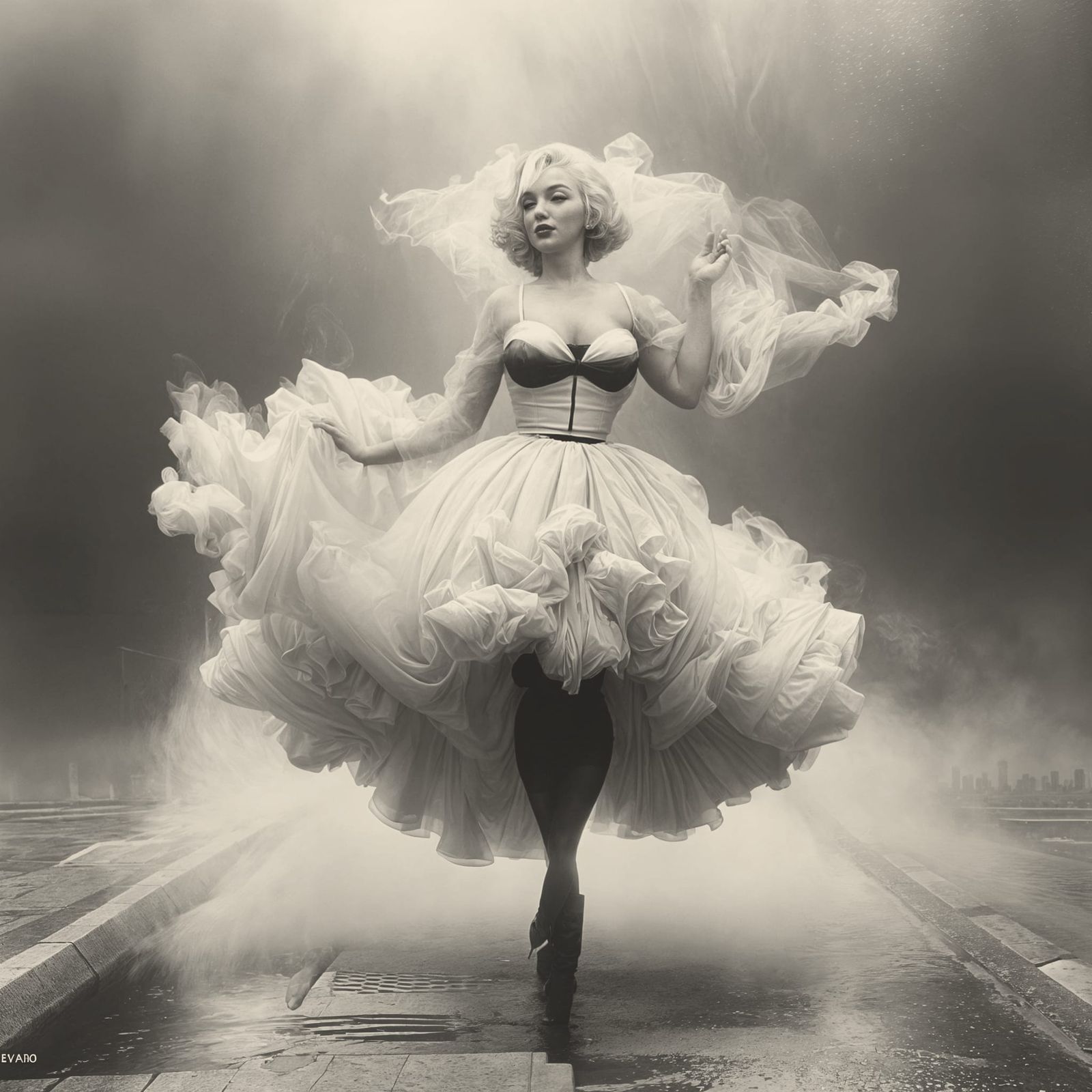 Marilyn Monroe Iconic Flying Skirt Photograph