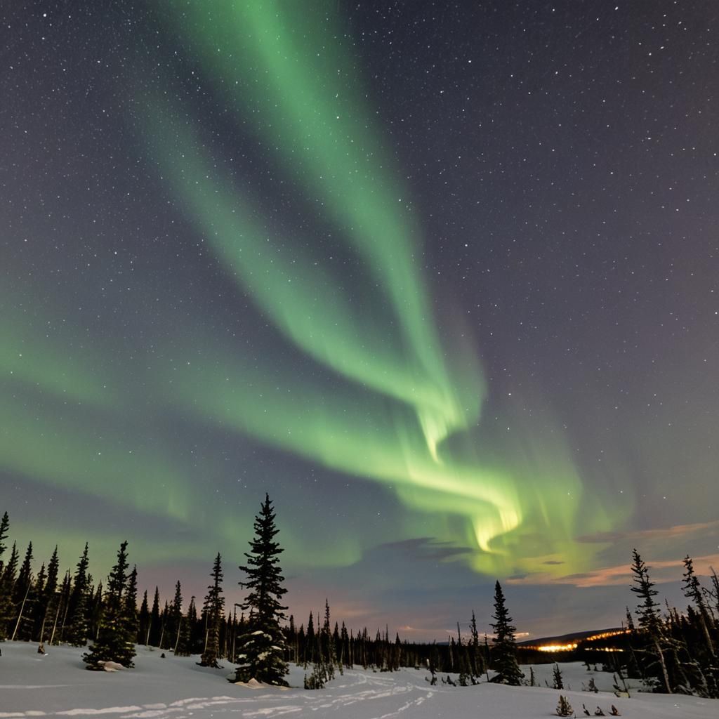 Spectacular Northern Lights Display