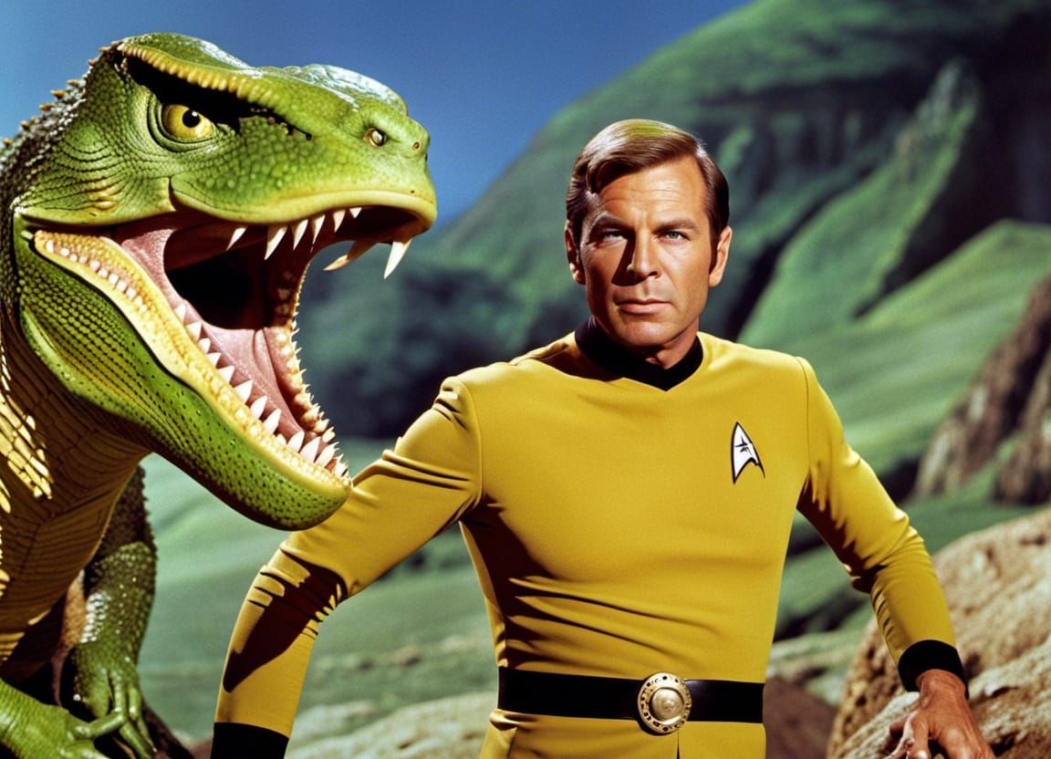 Kirk Confronts Gorn in 1970s Turkish Star Trek