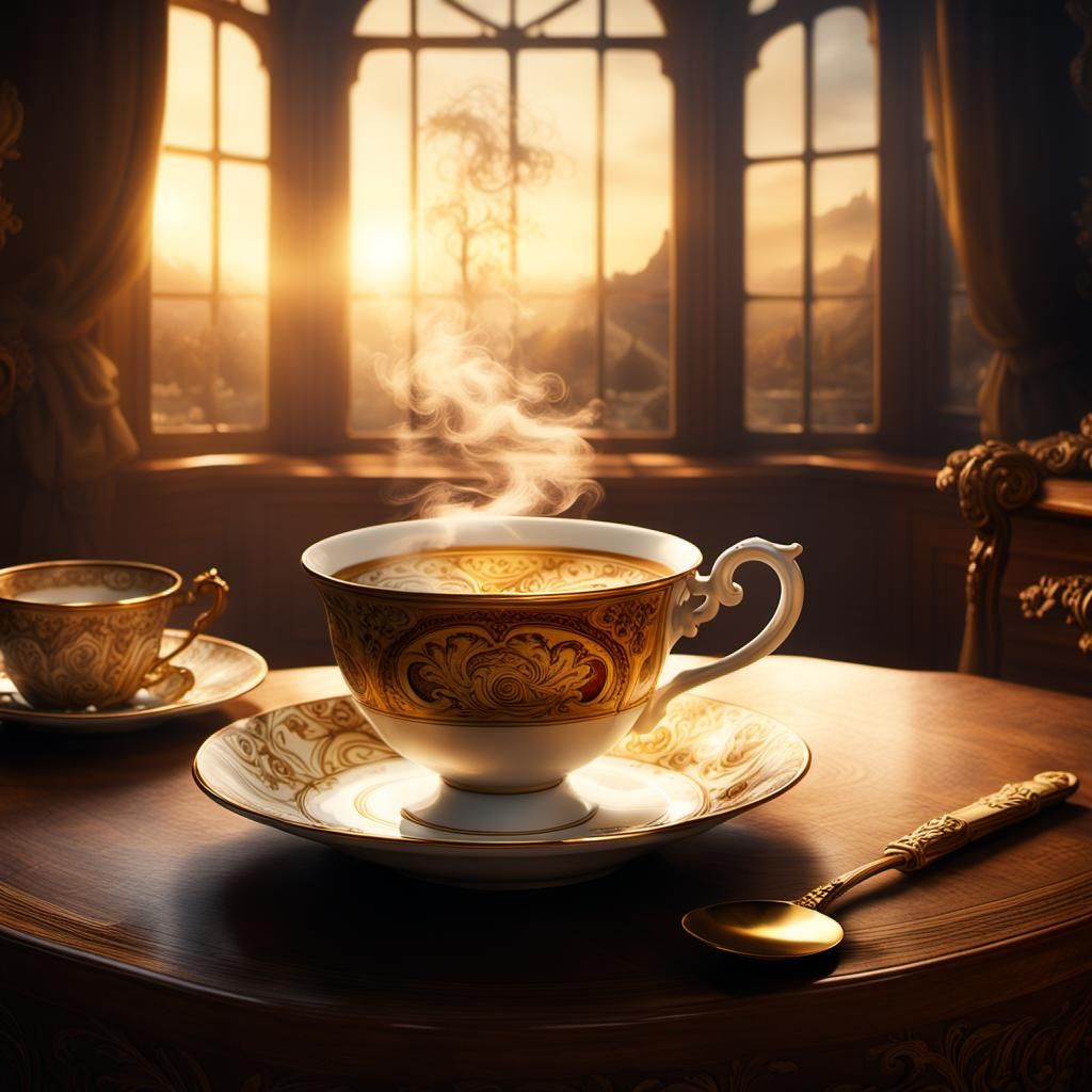 Whirlpool in Teacup: Old Masters Matte Painting