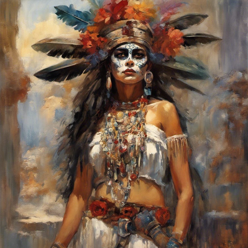 Aztec queen of Mictlan