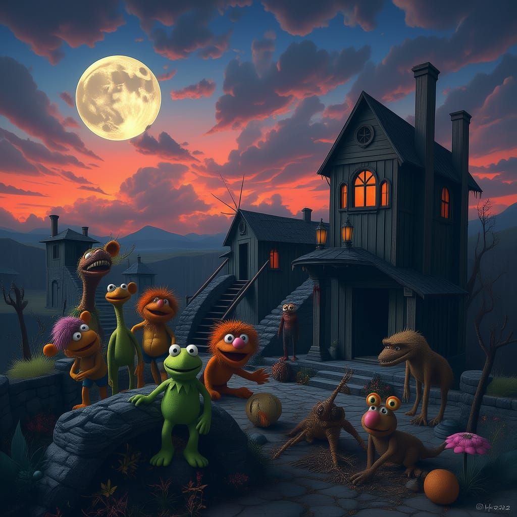 Jim Henson and Stephen King's Worlds Collide in Surreal Land...
