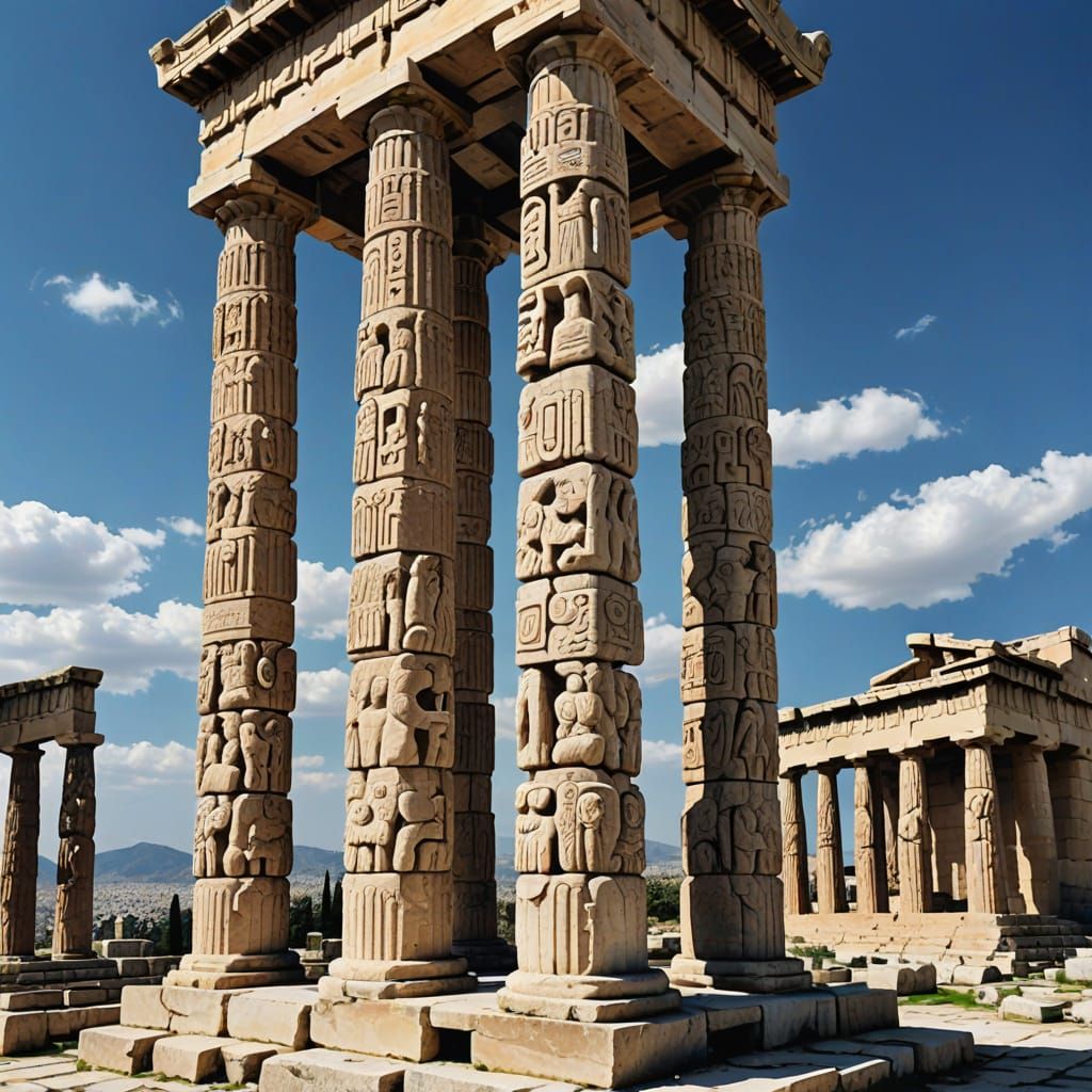 SYNCRETISM OF PRE-COLUMBIAN ACROPOLIS