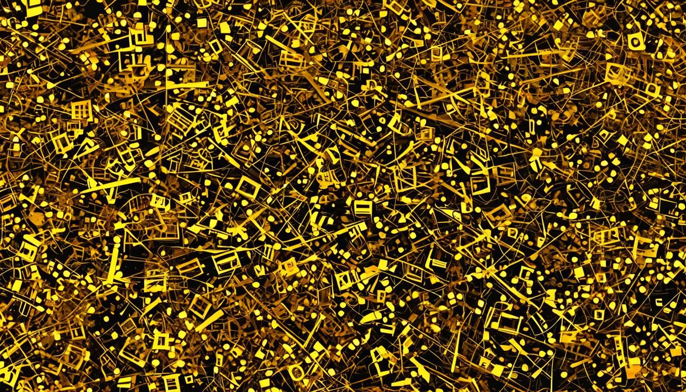 Abstract Art During Golden Hour