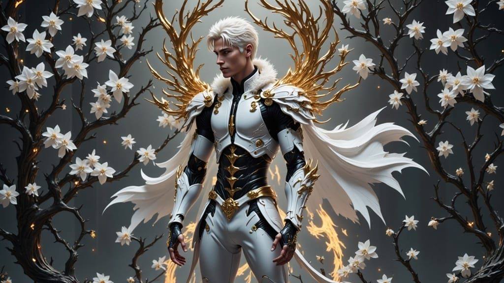 Ichigo in Detailed Armor: 3D Anime Art