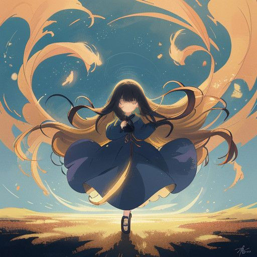 Breathtaking Anime Girl in Cinematic Lighting