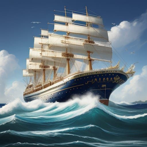 Celestial Harmony in Ethereal Landscape