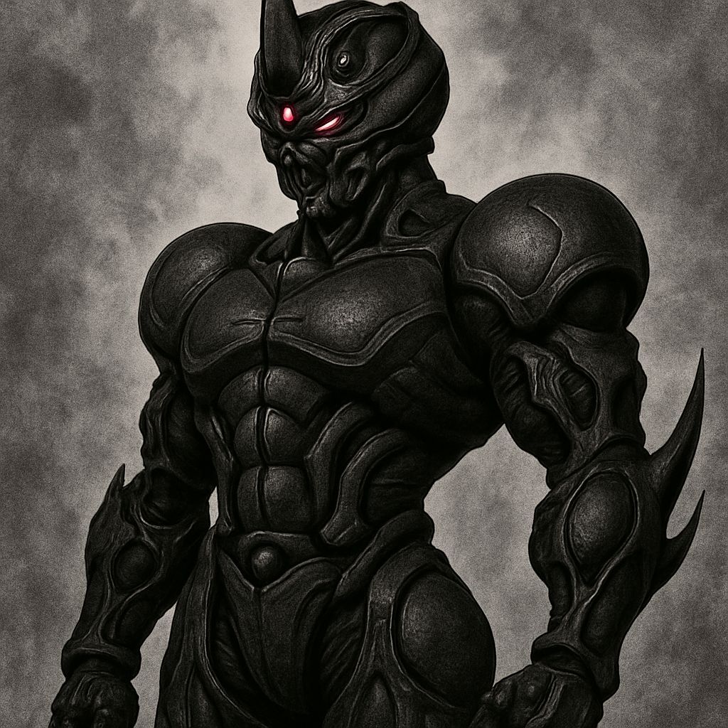 Black Guyver AI Image