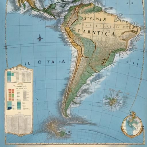 Map of South America