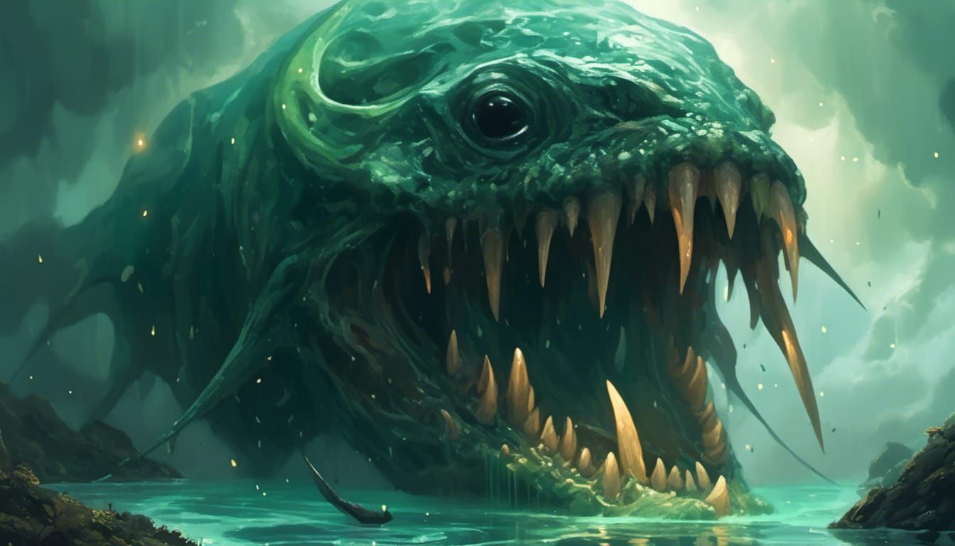 Bio-Luminescent Living Planet in Starry Space