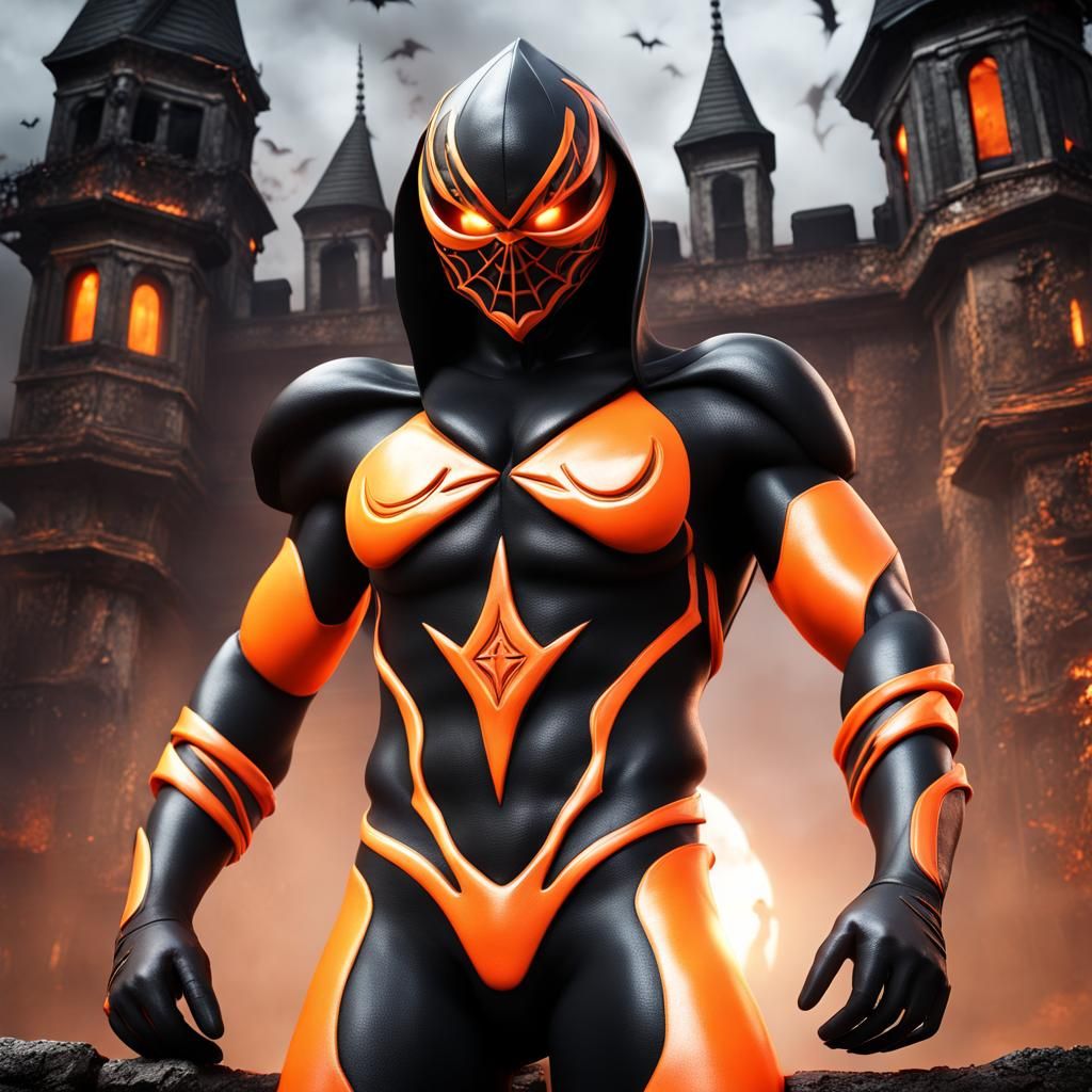 Halloween Super-Sentai Hero in Haunted Castle