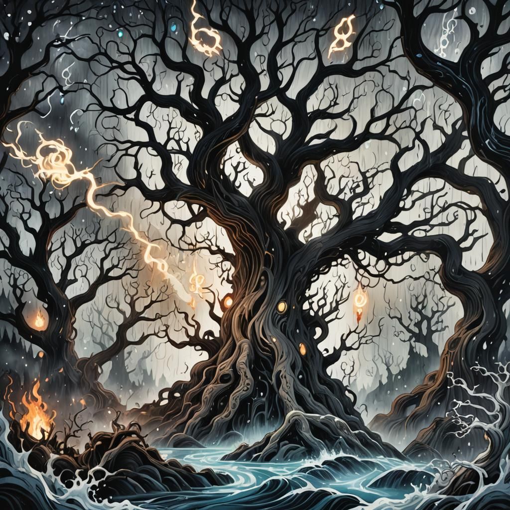 Eldritch Horror in 80s Anime Style