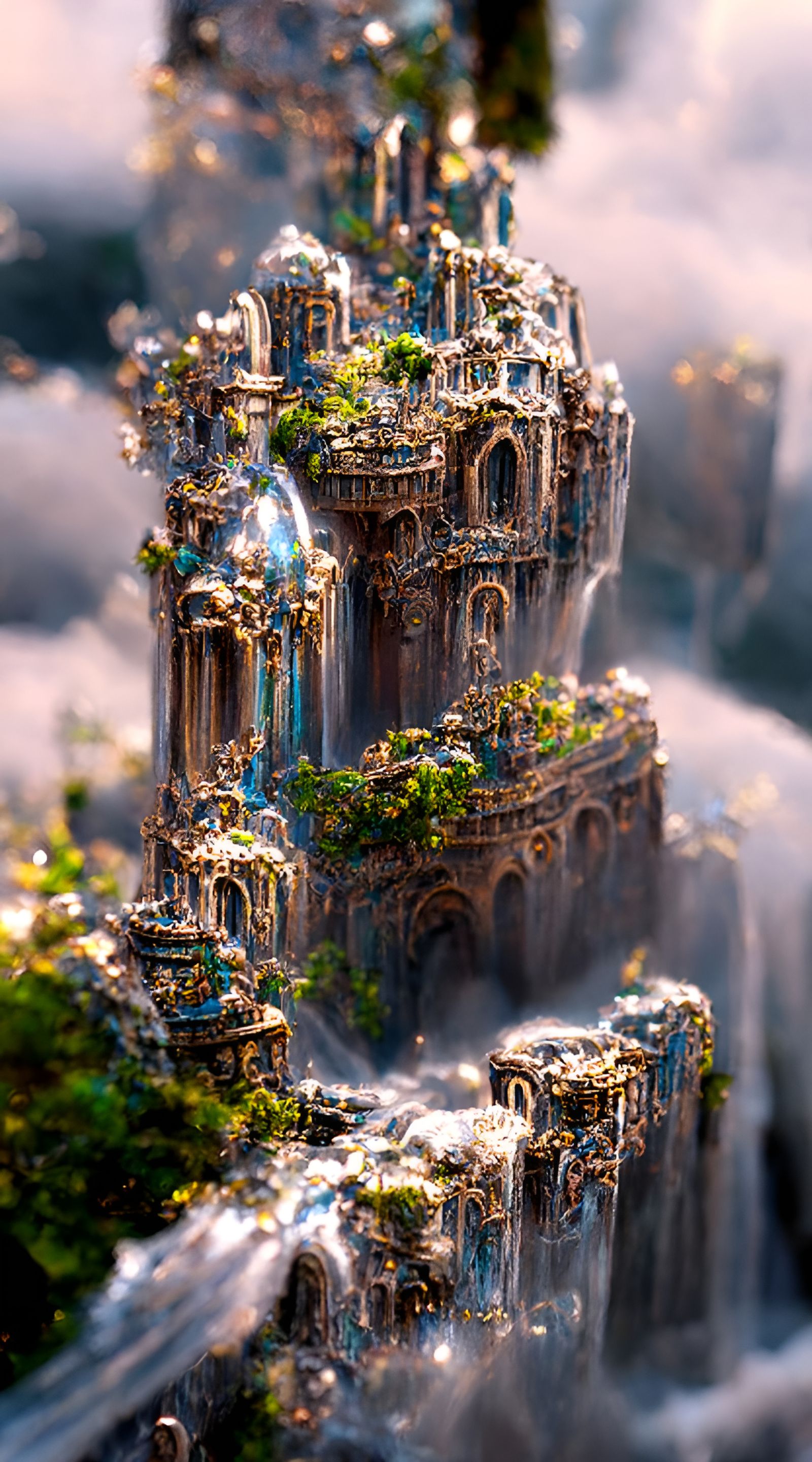 Castle in the clouds