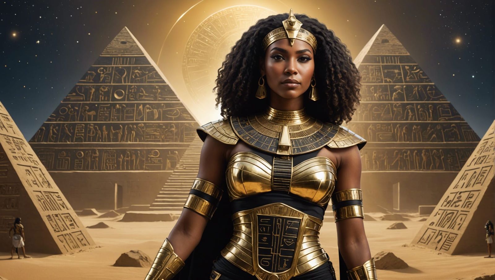 Egyptian Woman Holds Kingdom of Heaven