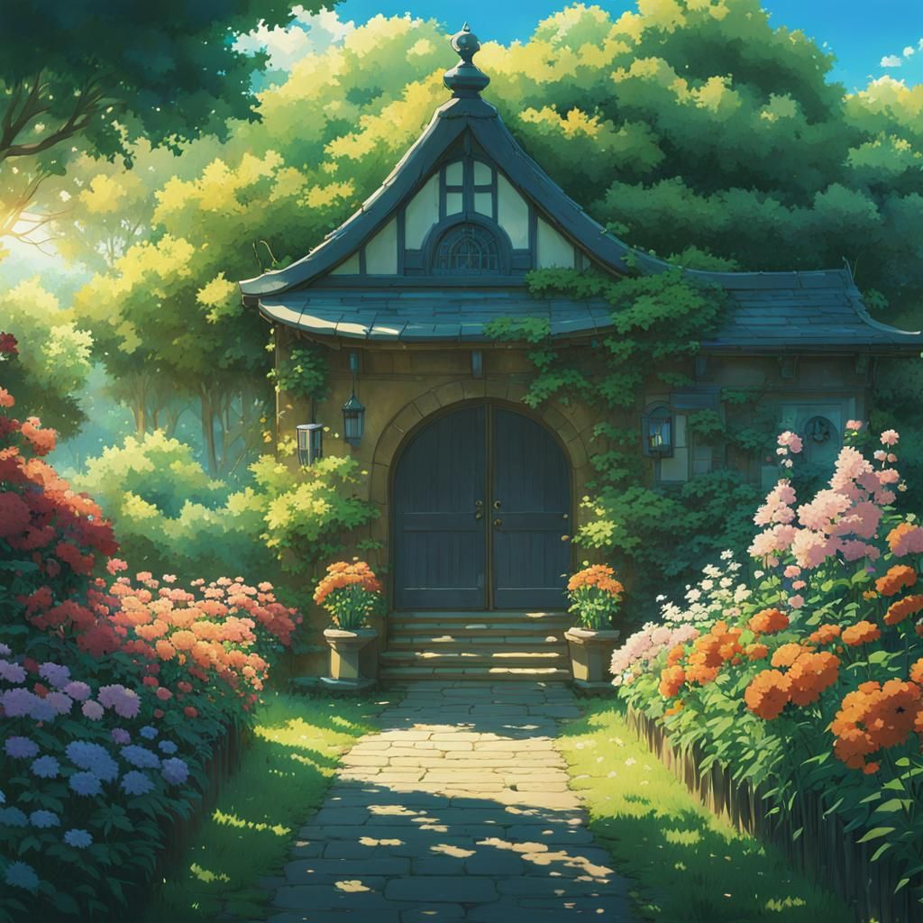 Secret Flower Garden: Anime Key Visual