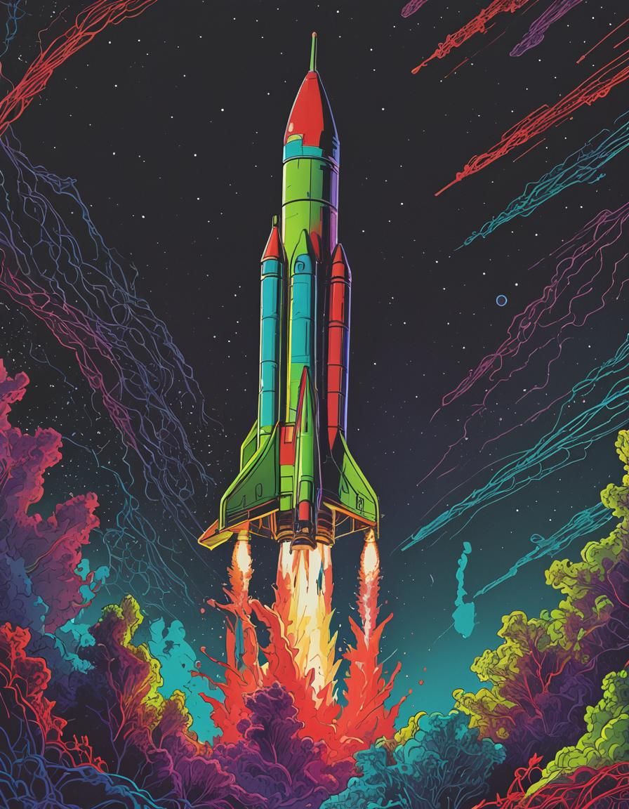 Rocket at lift off

NR