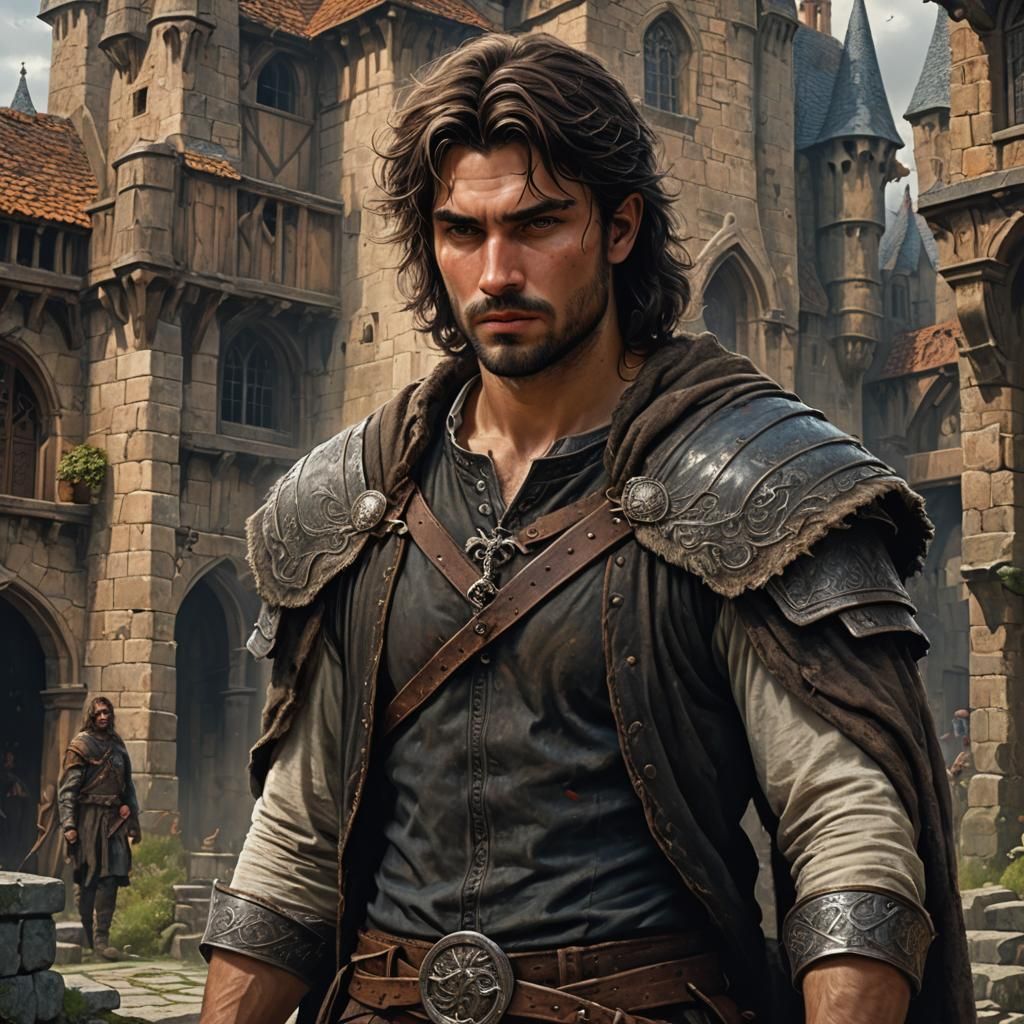 Medieval Man Book Cover Concept Art